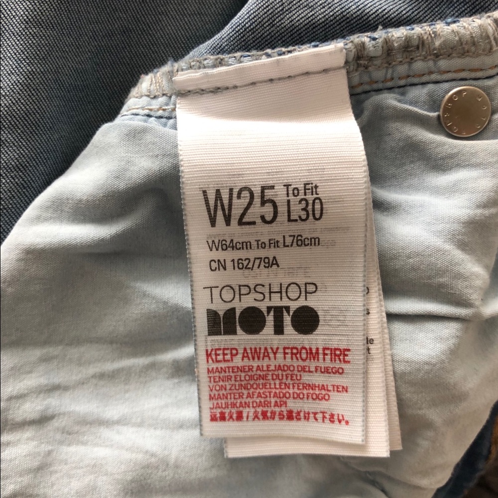 topshop moto Leigh ankle skinny jeans - Picture 4 of 4